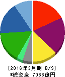 ニプロ 貸借対照表 2016年3月期 ニプロ 貸借対照表 2016年3月期