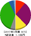 四国電力 貸借対照表 2017年3月期 四国電力 貸借対照表 2017年3月期