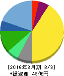 リスクモンスター 貸借対照表 2016年3月期 リスクモンスター 貸借対照表 2016年3月期
