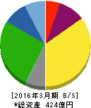 RKB毎日ホールディングス 貸借対照表 2016年3月期 RKB毎日ホールディングス 貸借対照表 2016年3月期