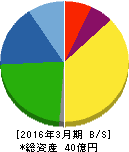 ヒーハイスト精工 貸借対照表 2016年3月期 ヒーハイスト精工 貸借対照表 2016年3月期