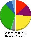 遠州トラック 貸借対照表 2016年3月期 遠州トラック 貸借対照表 2016年3月期