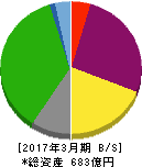 よみうりランド 貸借対照表 2017年3月期 よみうりランド 貸借対照表 2017年3月期