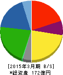 電算 貸借対照表 2015年3月期 電算 貸借対照表 2015年3月期