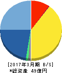 アルファポリス 貸借対照表 2017年3月期 アルファポリス 貸借対照表 2017年3月期