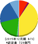 東洋炭素 貸借対照表 2015年12月期 東洋炭素 貸借対照表 2015年12月期