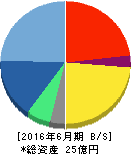 アドベンチャー 貸借対照表 2016年6月期 アドベンチャー 貸借対照表 2016年6月期
