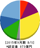 ノエビアホールディングス 貸借対照表 2015年9月期 ノエビアホールディングス 貸借対照表 2015年9月期
