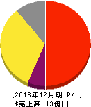 ショーケース・ティービー 損益計算書 2016年12月期 ショーケース・ティービー 損益計算書 2016年12月期