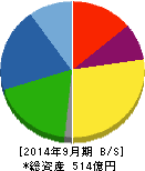 ホソカワミクロン 貸借対照表 2014年9月期 ホソカワミクロン 貸借対照表 2014年9月期