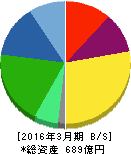 メニコン 貸借対照表 2016年3月期 メニコン 貸借対照表 2016年3月期