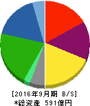 シミックホールディングス 貸借対照表 2016年9月期 シミックホールディングス 貸借対照表 2016年9月期