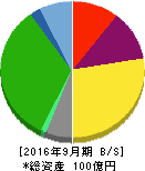 ティア 貸借対照表 2016年9月期 ティア 貸借対照表 2016年9月期