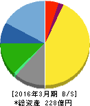 キング 貸借対照表 2016年3月期 キング 貸借対照表 2016年3月期