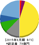 エーワン精密 貸借対照表 2015年6月期 エーワン精密 貸借対照表 2015年6月期