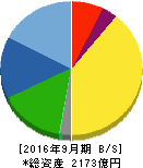 浜松ホトニクス 貸借対照表 2016年9月期 浜松ホトニクス 貸借対照表 2016年9月期