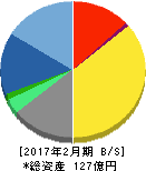 ベクトル 貸借対照表 2017年2月期 ベクトル 貸借対照表 2017年2月期