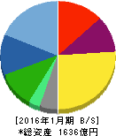 ダイドーグループホールディングス 貸借対照表 2016年1月期 ダイドーグループホールディングス 貸借対照表 2016年1月期