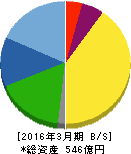 丸八ホールディングス 貸借対照表 2016年3月期 丸八ホールディングス 貸借対照表 2016年3月期