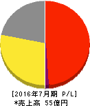 日本スキー場開発 損益計算書 2016年7月期 日本スキー場開発 損益計算書 2016年7月期