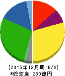 いであ 貸借対照表 2015年12月期 いであ 貸借対照表 2015年12月期