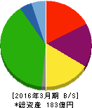 京福電気鉄道 貸借対照表 2016年3月期 京福電気鉄道 貸借対照表 2016年3月期
