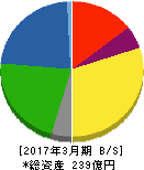 広栄化学工業 貸借対照表 2017年3月期 広栄化学工業 貸借対照表 2017年3月期