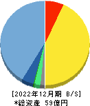 アイフィスジャパン 貸借対照表 2022年12月期