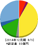 KG情報 貸借対照表 2014年12月期 KG情報 貸借対照表 2014年12月期