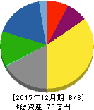 理研コランダム 貸借対照表 2015年12月期 理研コランダム 貸借対照表 2015年12月期