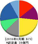 ディー・エル・イー 貸借対照表 2016年6月期 ディー・エル・イー 貸借対照表 2016年6月期