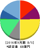 オークファン 貸借対照表 2016年9月期 オークファン 貸借対照表 2016年9月期