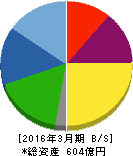 大真空 貸借対照表 2016年3月期 大真空 貸借対照表 2016年3月期