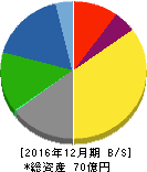 理研コランダム 貸借対照表 2016年12月期 理研コランダム 貸借対照表 2016年12月期
