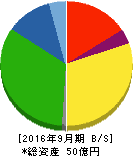 日本フォームサービス 貸借対照表 2016年9月期 日本フォームサービス 貸借対照表 2016年9月期