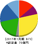 トリケミカル研究所 貸借対照表 2017年1月期 トリケミカル研究所 貸借対照表 2017年1月期