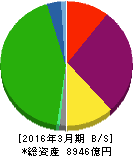 南海電気鉄道 貸借対照表 2016年3月期 南海電気鉄道 貸借対照表 2016年3月期