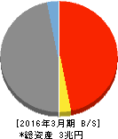 トモニホールディングス 貸借対照表 2016年3月期 トモニホールディングス 貸借対照表 2016年3月期