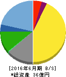タウンニュース社 貸借対照表 2016年6月期 タウンニュース社 貸借対照表 2016年6月期