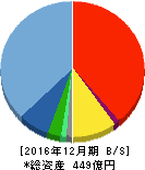 電算システム 貸借対照表 2016年12月期 電算システム 貸借対照表 2016年12月期