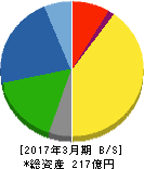 南海プライウッド 貸借対照表 2017年3月期 南海プライウッド 貸借対照表 2017年3月期