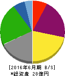 エリアクエスト 貸借対照表 2016年6月期 エリアクエスト 貸借対照表 2016年6月期