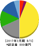 生化学工業 貸借対照表 2017年3月期 生化学工業 貸借対照表 2017年3月期