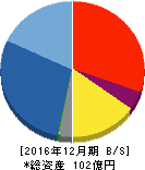 山田債権回収管理総合事務所 貸借対照表 2016年12月期 山田債権回収管理総合事務所 貸借対照表 2016年12月期