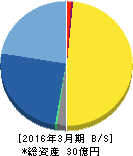 ユビキタス 貸借対照表 2016年3月期 ユビキタス 貸借対照表 2016年3月期