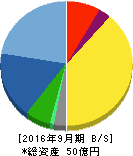 中央経済社ホールディングス 貸借対照表 2016年9月期 中央経済社ホールディングス 貸借対照表 2016年9月期