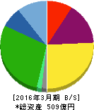 タケエイ 貸借対照表 2016年3月期 タケエイ 貸借対照表 2016年3月期