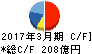 センコー キャッシュフロー計算書 2017年3月期 センコー キャッシュフロー計算書 2017年3月期