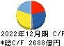 日本ペイントホールディングス キャッシュフロー計算書 2022年12月期