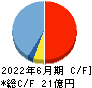 総医研ホールディングス キャッシュフロー計算書 2022年6月期